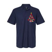 Funny Bowling Christmas Tree Lights Xmas Gifts For Men Women Softstyle Adult Sport Polo