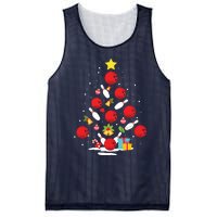 Funny Bowling Christmas Tree Lights Xmas Gifts For Men Women Mesh Reversible Basketball Jersey Tank