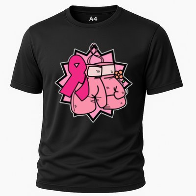 Fight Breast Cancer Boxing Cooling Performance Crew T-Shirt