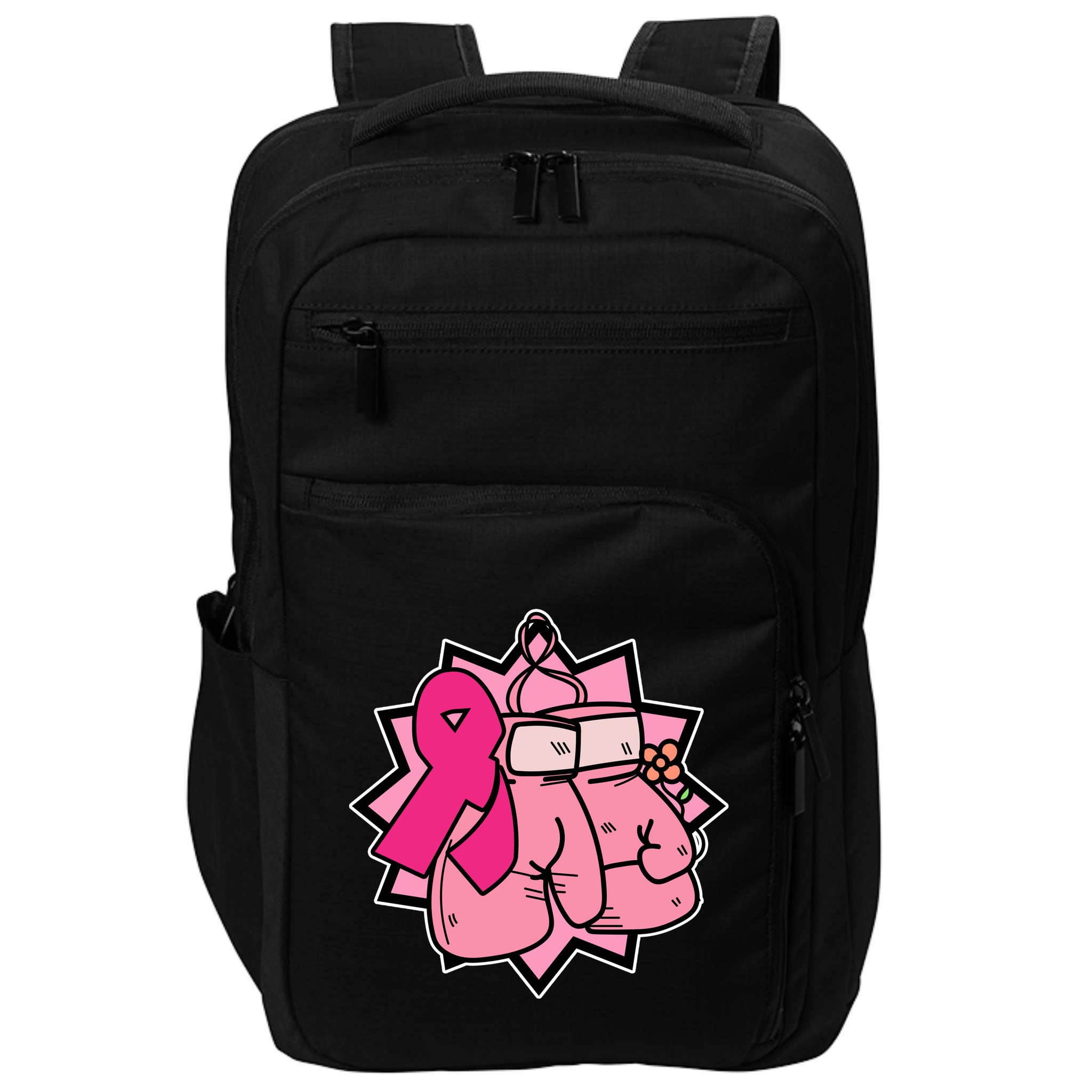 Fight Breast Cancer Boxing Impact Tech Backpack