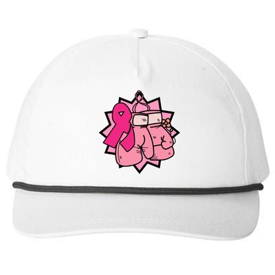 Fight Breast Cancer Boxing Snapback Five-Panel Rope Hat