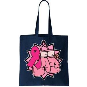 Fight Breast Cancer Boxing Tote Bag