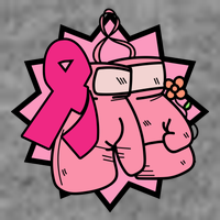 Fight Breast Cancer Boxing Doggie Tank