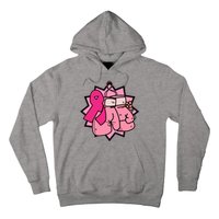 Fight Breast Cancer Boxing Hoodie