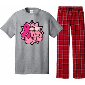 Fight Breast Cancer Boxing Pajama Set