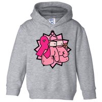 Fight Breast Cancer Boxing Toddler Hoodie