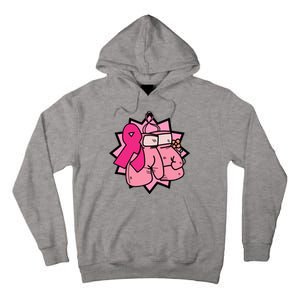 Fight Breast Cancer Boxing Tall Hoodie