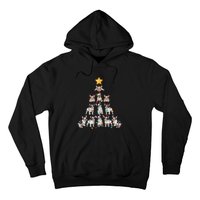 French Bulldog Christmas Tree Frenchie Dog Xmas Pjs Pajamas Hoodie