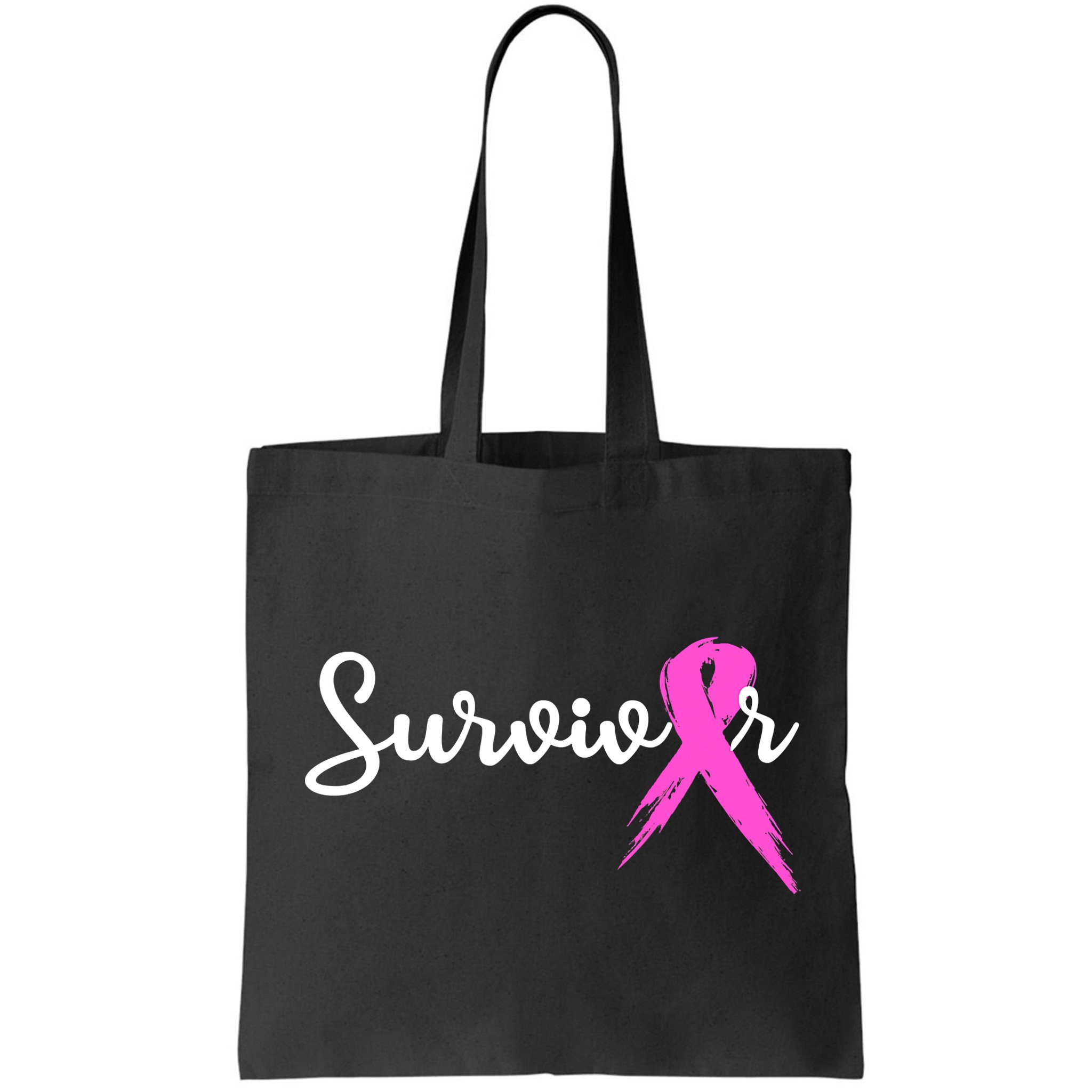 Funny Breast Cancer Awareness Pink Ribbon Survivor Bag