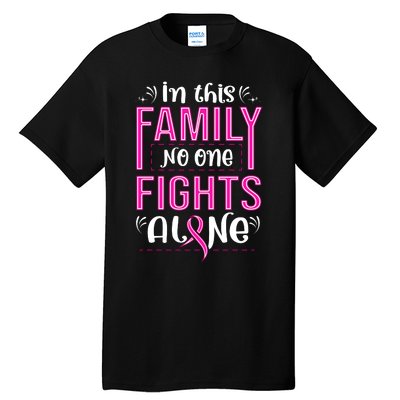 Family Breast Cancer Awareness T Tall T-Shirt