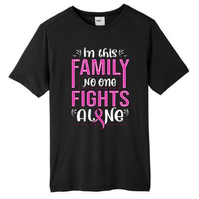 Family Breast Cancer Awareness T Tall Fusion ChromaSoft Performance T-Shirt