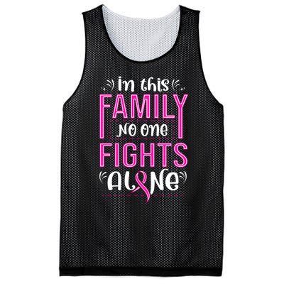 Family Breast Cancer Awareness T Mesh Reversible Basketball Jersey Tank