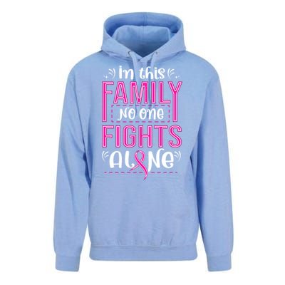 Family Breast Cancer Awareness T Unisex Surf Hoodie