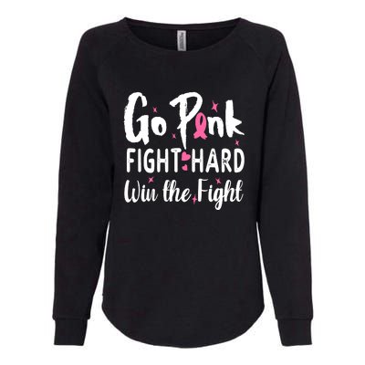 Funny Breast Cancer Awareness Pink Ribbon Womens California Wash Sweatshirt