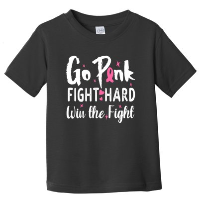 Funny Breast Cancer Awareness Pink Ribbon Toddler T-Shirt