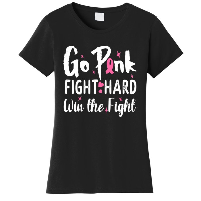 Funny Breast Cancer Awareness Pink Ribbon Women's T-Shirt