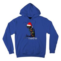 Funny Black Cat Merry Myass Xmas Chritsmas Gift Hoodie