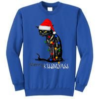 Funny Black Cat Merry Myass Xmas Chritsmas Gift Sweatshirt