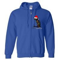 Funny Black Cat Merry Myass Xmas Chritsmas Gift Full Zip Hoodie