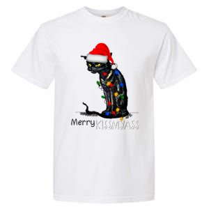 Funny Black Cat Merry Myass Xmas Chritsmas Gift Garment-Dyed Heavyweight T-Shirt