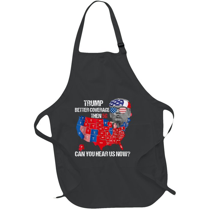 Funny Better Coverage Than 5g Can You Hear Us Now Full-Length Apron With Pockets