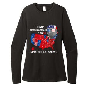 Funny Better Coverage Than 5g Can You Hear Us Now Womens CVC Long Sleeve Shirt