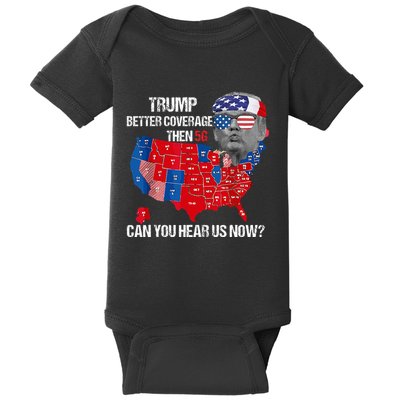Funny Better Coverage Than 5g Can You Hear Us Now Baby Bodysuit