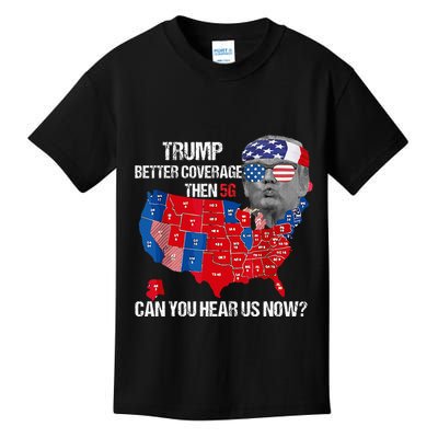 Funny Better Coverage Than 5g Can You Hear Us Now Kids T-Shirt