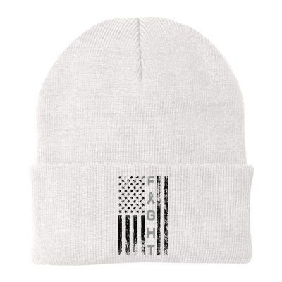Fight Brain Cancer Awareness Beanie