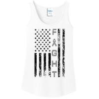 Fight Brain Cancer Awareness Ladies Essential Tank