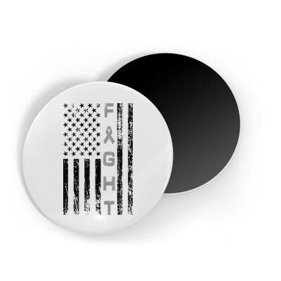 Fight Brain Cancer Awareness Magnet