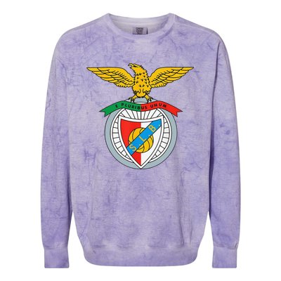 Funny Benfica Club Supporter Fan Portugal Portuguese Colorblast Crewneck Sweatshirt