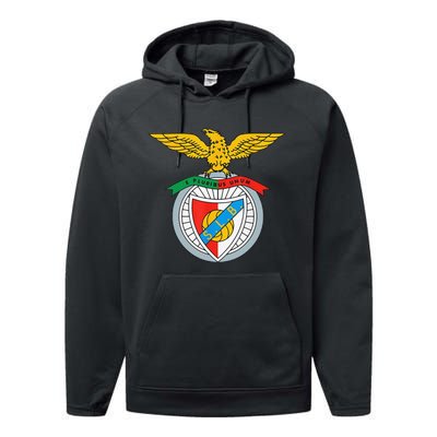 Funny Benfica Club Supporter Fan Portugal Portuguese Performance Fleece Hoodie