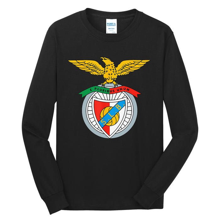 Funny Benfica Club Supporter Fan Portugal Portuguese Tall Long Sleeve T-Shirt