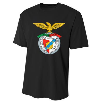 Funny Benfica Club Supporter Fan Portugal Portuguese Performance Sprint T-Shirt