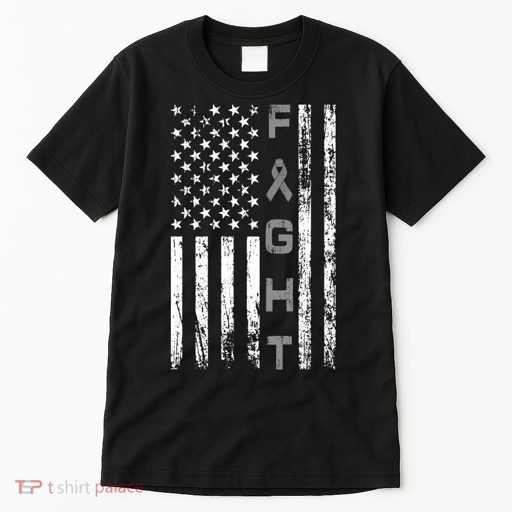 Fight Brain Cancer Awareness Tall T-Shirt