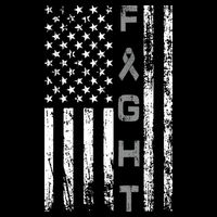 Fight Brain Cancer Awareness Tall T-Shirt