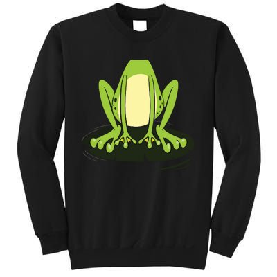 Frog Body Costume Easy Lazy Halloween Funny Sweatshirt