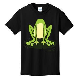 Frog Body Costume Easy Lazy Halloween Funny Kids T-Shirt