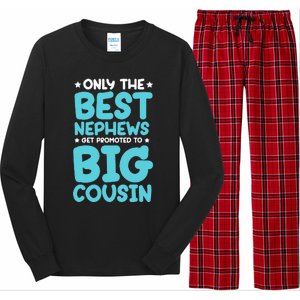 Future Big Cousin Baby Cousins Announcement Long Sleeve Pajama Set