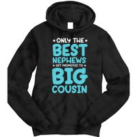 Future Big Cousin Baby Cousins Announcement Tie Dye Hoodie