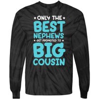 Future Big Cousin Baby Cousins Announcement Tie-Dye Long Sleeve Shirt