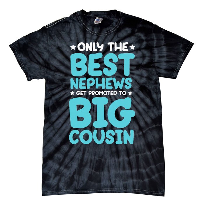 Future Big Cousin Baby Cousins Announcement Tie-Dye T-Shirt