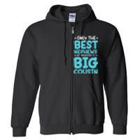 Future Big Cousin Baby Cousins Announcement Full Zip Hoodie