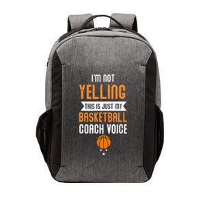 Funny Basketball Coach Voice Vector Backpack