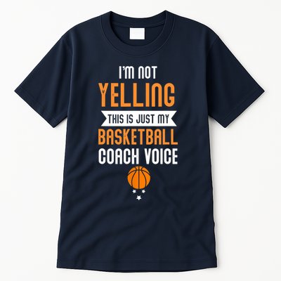 Funny Basketball Coach Voice Tall T-Shirt