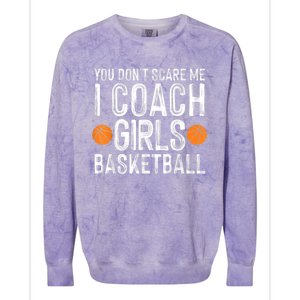 Funny Basketball Coaching Men Women Team Trainer Instructor Colorblast Crewneck Sweatshirt