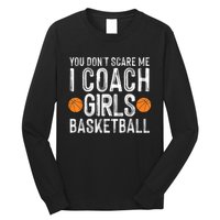 Funny Basketball Coaching Men Women Team Trainer Instructor Long Sleeve Shirt