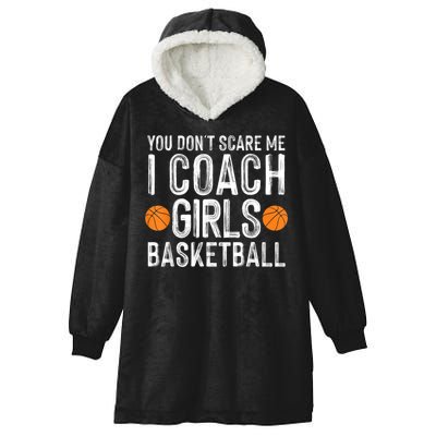 Funny Basketball Coaching Men Women Team Trainer Instructor Hooded Wearable Blanket