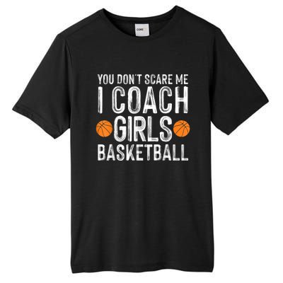 Funny Basketball Coaching Men Women Team Trainer Instructor Tall Fusion ChromaSoft Performance T-Shirt